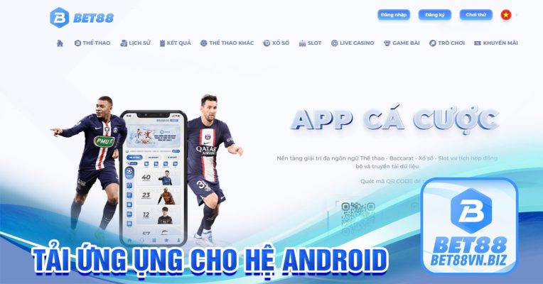 Tải ứng dụng cho hệ Android